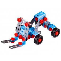 Klocki konstrukcyjne, Kreatywna Układanka 552 El, Wkrętarka, Śrubki