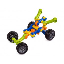 Kolorowe Klocki Konstrukcyjne Szkielet 40 Elementów