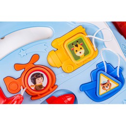 Chodzik Edukacyjny, Muzyczny Pchacz, Stolik BIAŁO-BŁĘKITNY