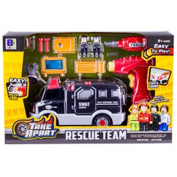 Samochód, Ciężarówka SWAT do rozkręcania i skręcania, Wkrętarka