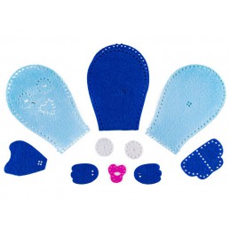 Zestaw Kreatywnych Wyszywanek Do Szycia Maskotek Poduszek Zwierzęta Morskie Maskotka Poduszka