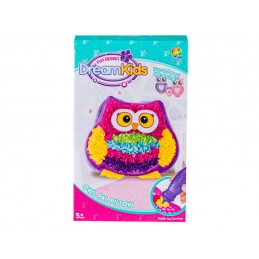 Zestaw Kreatywny Wyszywanka  Poduszka Pluszowa Maskotka Do Szycia DIY SOWA