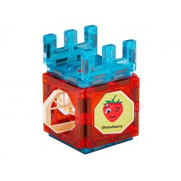 Świecące Klocki Magnetyczne, Tor Kulkowy Dla Kulek 167 Elementów Kulodrom