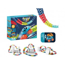 Elastyczny Tor Samochodowy, Wyścigowy 184 Elementy