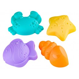 Zestaw Do Zabawy W Piasku, Walizka + Akcesoria Foremki Piaskownica