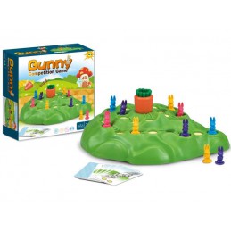 Rodzinna Gra Planszowa Wyścigi Króliczków, Wyścig Po Marchewkę, Bunny Game Lotti Karotti