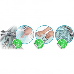 Mata piankowa zwijana 180 x 150 x 1,5 cm Nukido NK-342