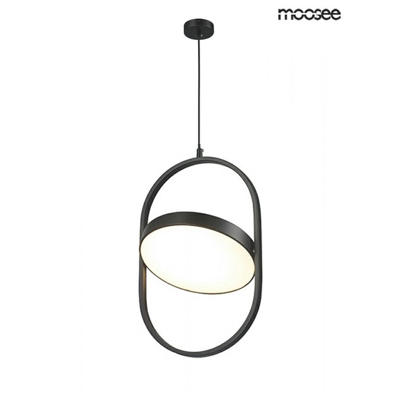 MOOSEE lampa wisząca SPINNER 26 czarna
