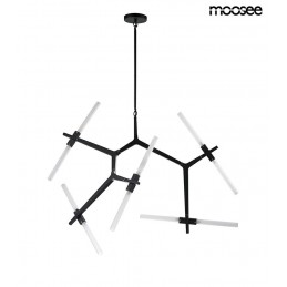 MOOSEE lampa wisząca CANDELABR 10 czarna
