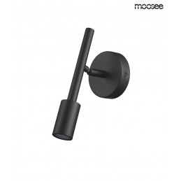 MOOSEE lampa ścienna PRISMA czarna