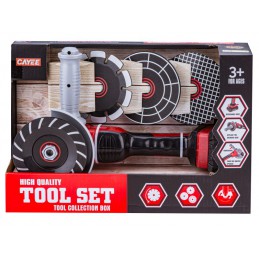 Boszka, Szlifierka Kątowa + Wymienne Tarcze Zestaw Majsterkowicza Narzędzia 