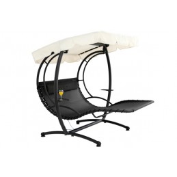 Czarny Fotel  ogrodowy...