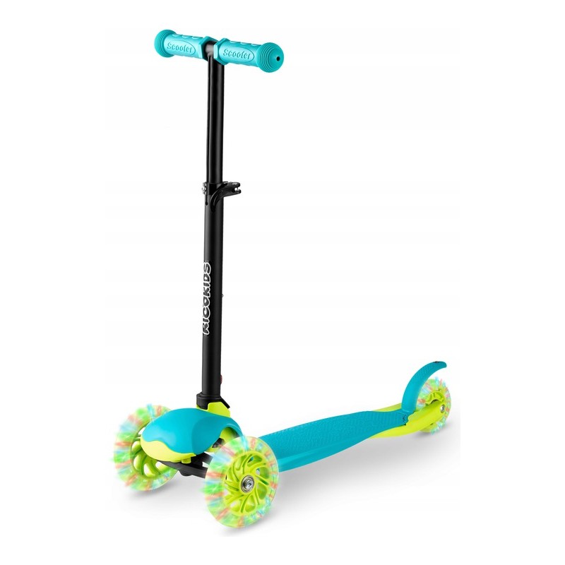 Hulajnoga trójkołowa Ricokids Loco - turkusowa