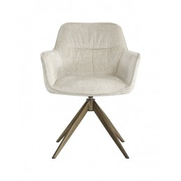 RICHMOND krzesło obrotowe ALINE białe