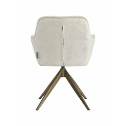 RICHMOND krzesło obrotowe ALINE białe