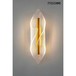 MOOSEE lampa ścienna FROST złota
