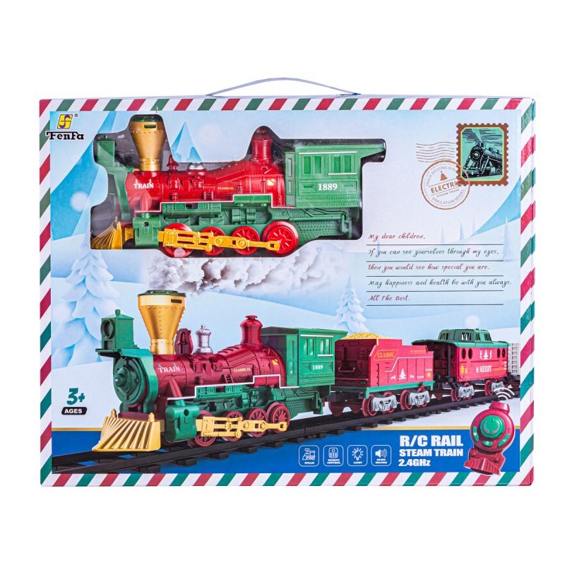 Kolejka Elektryczna Fenfa RC Pilot 2,4 GHz Lokomotywa Pociąg Towarowy