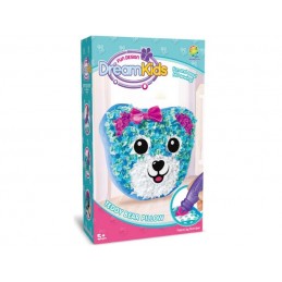 Kreatywny Zestaw Wyszywanka, Maskotka, Pluszak Do Szycia, Poduszka Do Ozdobienia DIY MISIU, NIEDŹWIADEK