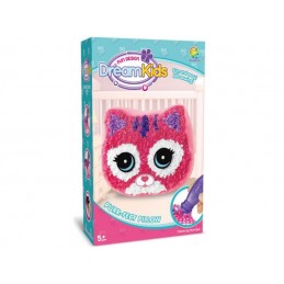 Kreatywny Zestaw Wyszywanka, Maskotka, Pluszak Do Szycia, Poduszka Do Ozdobienia DIY KOTEK KOT