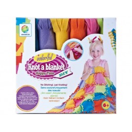 Kreatywny Zestaw, Wyszywanka, Pluszowy KOCYK Do Szycia DIY PATCHWORKOWA NARZUTKA KOC