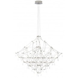 Lampa wisząca CONSTELATION 77 - LED, stal szczotkowana