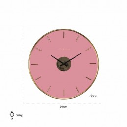 RICHMOND zegar QUINCY różowy