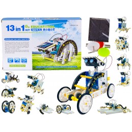 Edukacyjny Zestaw Solarny Robot 13w1 - Pies, Łódka Itp