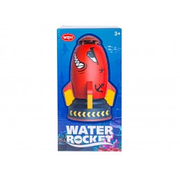 RAKIETA WODNA Wyrzutnia rakiety wodnej, Water Rocket, Zraszacz, CZERWONY REKIN