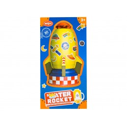RAKIETA WODNA Wyrzutnia rakiety wodnej, Water Rocket, Zraszacz, ŻÓŁTA KOSMICZNA