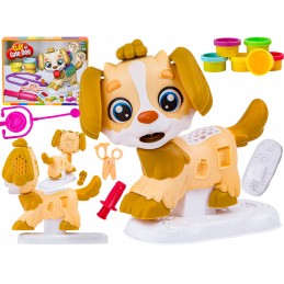 Kreatywny zestaw z masą plastyczną, ciastolina PIESEK U WETERYNARZA, STYLISTY