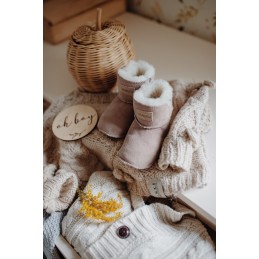 KAPCIE DZIECIĘCE SKÓRZANE...