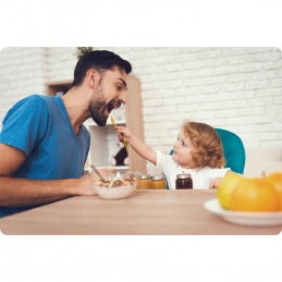 Krzesełko do karmienia Ricokids Tulo niebieskie 