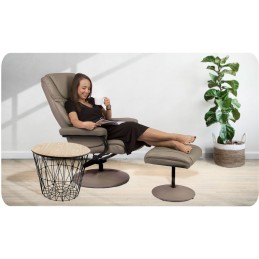 Fotel wypoczynkowy z podnóżkiem Sofotel