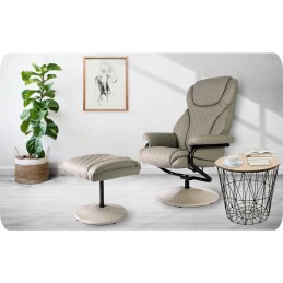 Fotel wypoczynkowy z podnóżkiem Sofotel