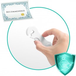 Zabezpieczenie otwierania szafek Ricokids 798300 10 szt. białe