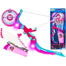 Zestaw Łuczniczy, Łuk + Akcesoria, Strzały, Tarcza Róż