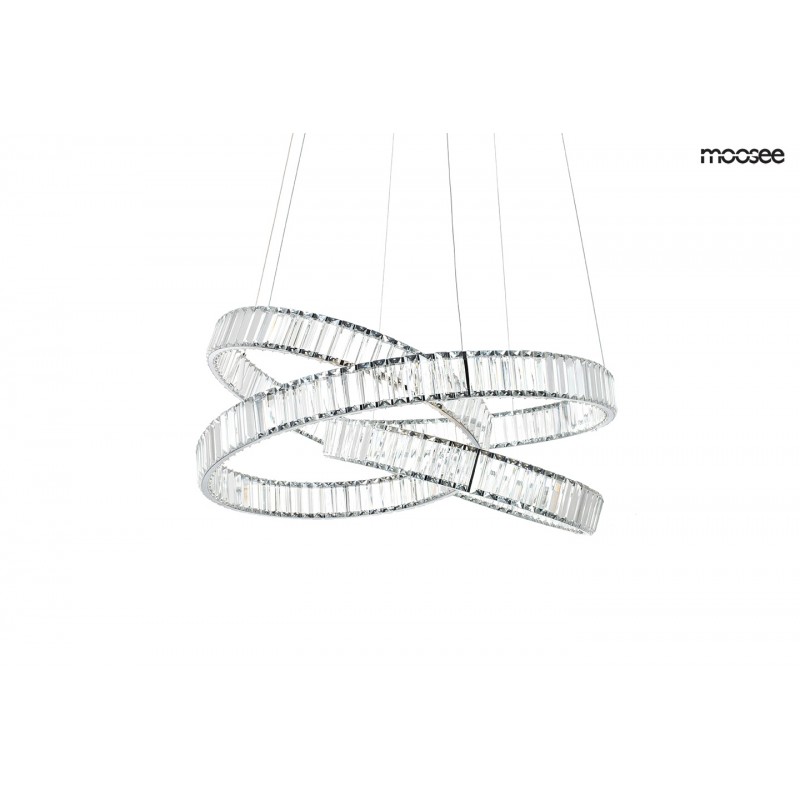 MOOSEE lampa wisząca WAVE 80 chrom
