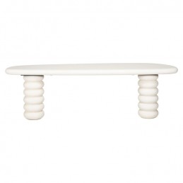 RICHMOND stolik RTV BLOOMSTONE biały