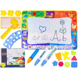 Tablica, mata wodna do rysowania malowania 120x90cm XXL + akcesoria