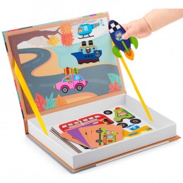 Książka magnetyczna puzzle Pojazdy RK-770 