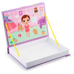Książka magnetyczna puzzle garderoba dziewczynki RK-770 