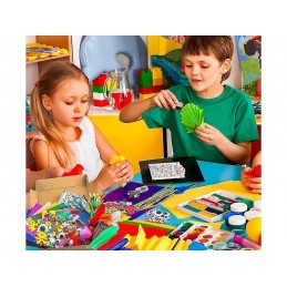 Kreatywny, plastyczny, duży zestaw dla dzieci, Rękodzieło