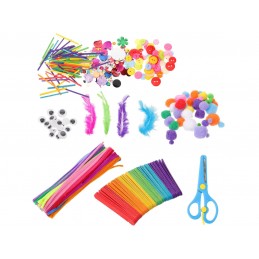 Kreatywny, plastyczny, duży zestaw dla dzieci, Rękodzieło