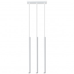 Lampa wisząca PASTELO 3 biała