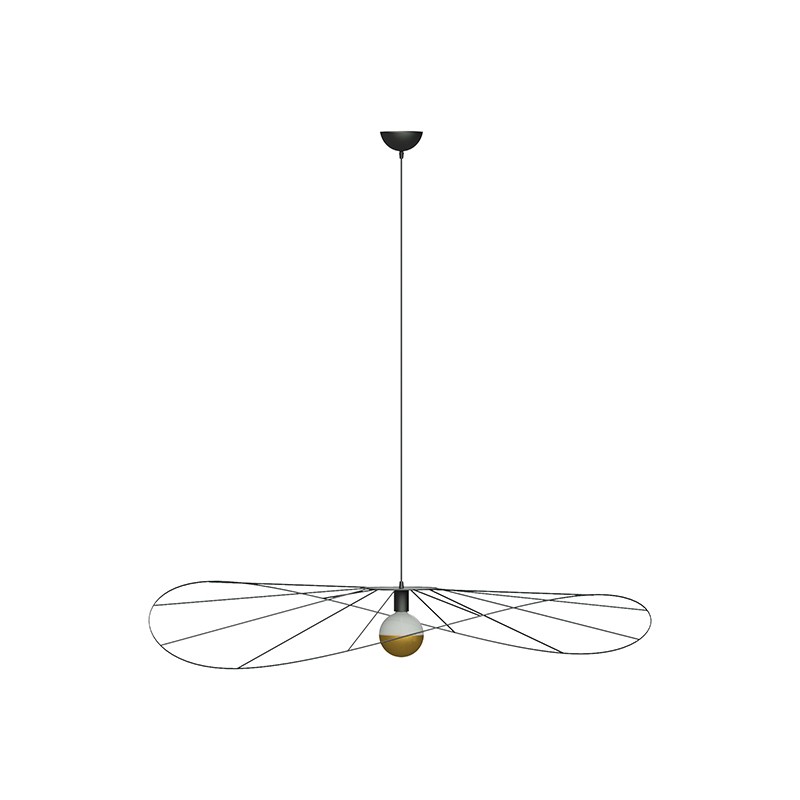 Lampa wisząca ESKOLA 140 czarna