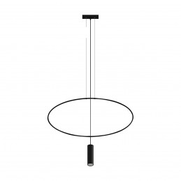 Lampa wisząca HOLAR 1 czarna