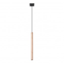 Lampa wisząca PASTELO 1 drewno
