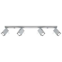 Plafon MERIDA 4L szary