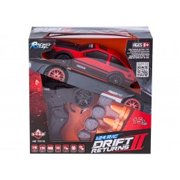 Samochód Do Driftu, Auto RC Drift 1:24 2,4 GHz 4WD CZERWONA TOYOTA