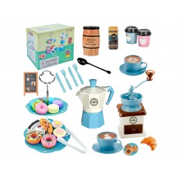 Zestaw kawowy dla dzieci, Kawiarka, Młynek + Akcesoria 